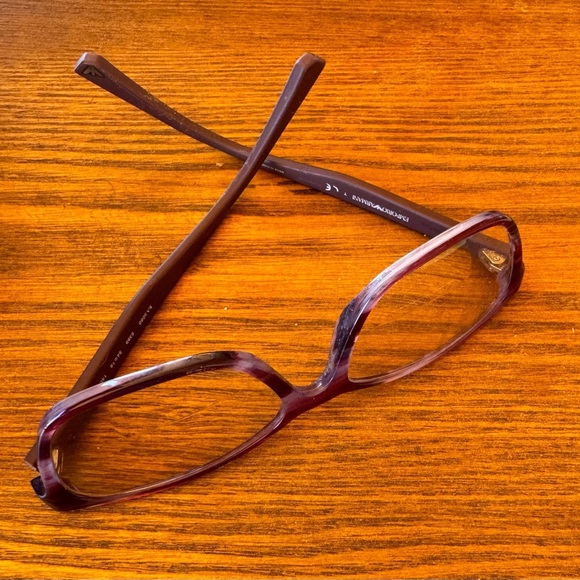 Emporio‎ Armani EA3060 Shiny Striped Violet Eyeglasses
